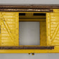 Lionel 514-3 Prewar Standard Gauge Yellow / Brown Boxcar Shell with Missing Trim