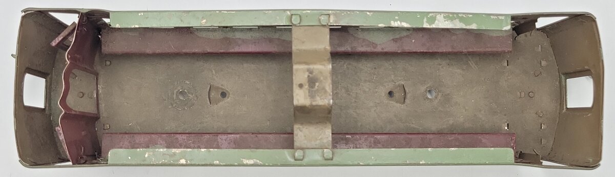 Lionel 337-37 Light Green Standard Gauge Passenger Pullman Car Frame & Shell
