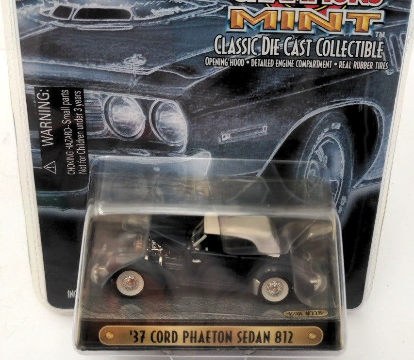 Racing Champions 98100 1:64 Blue/Gray '37 Cord Phaeton Sedan 812 1 of 9,999