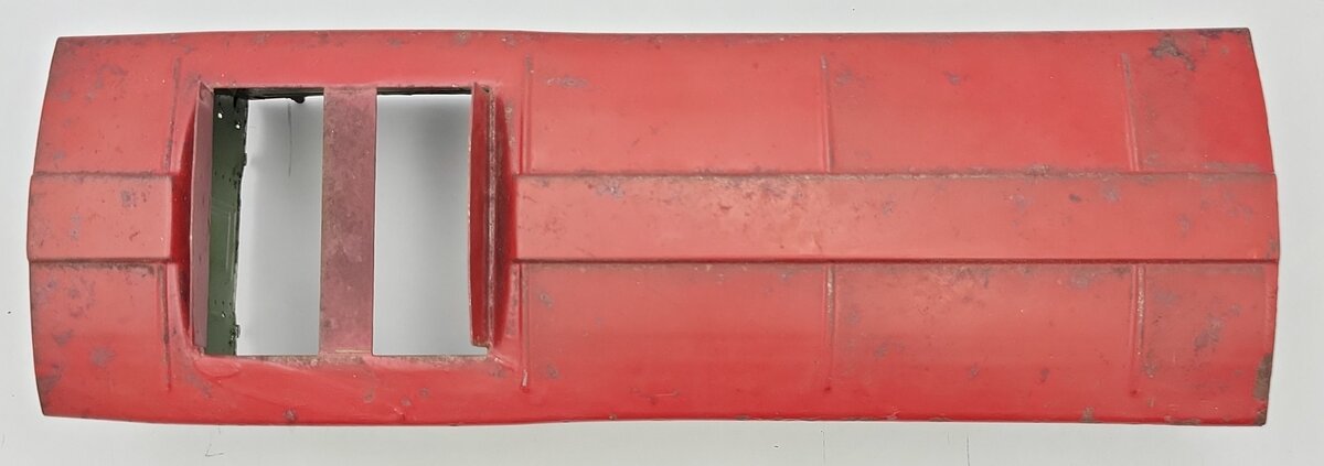Lionel 517-8 Green and Orange Tinplate Cupola Caboose Shell with Red Roof