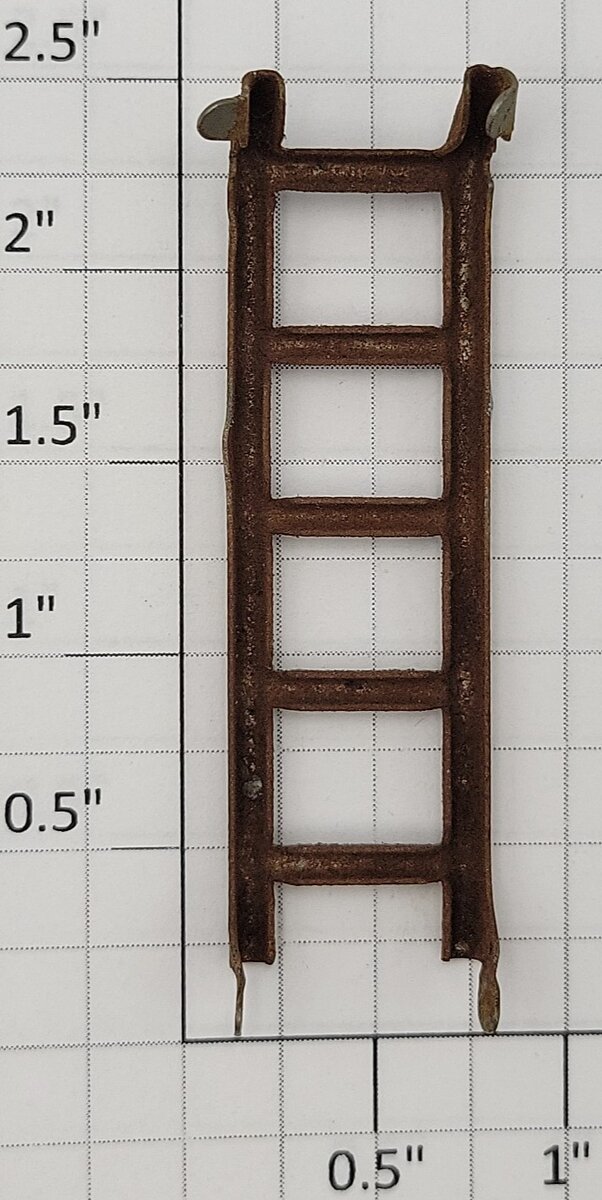 Lionel 215-5 5-Rung Nickel Tank Car Ladder
