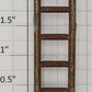 Lionel 215-5 5-Rung Nickel Tank Car Ladder