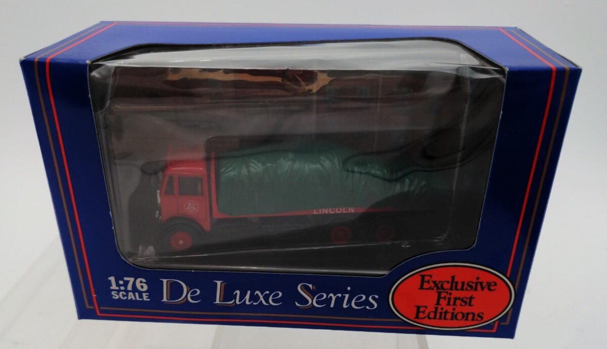 Acme 0109 1:76 By Gilbow First Editions De Luxe Lincoln Red Diecast Truck