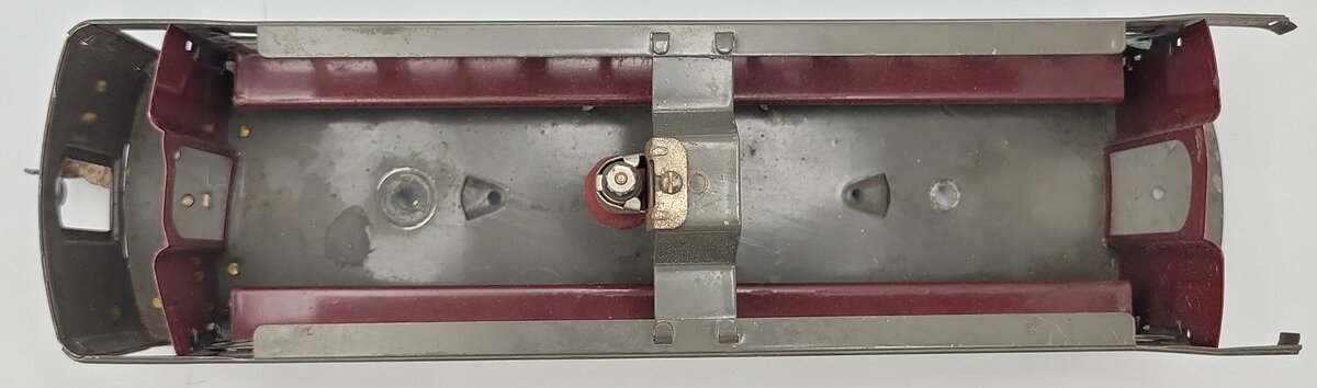 Lionel 341-1 Olive Green Pullman Observation Car Body with Interior Light