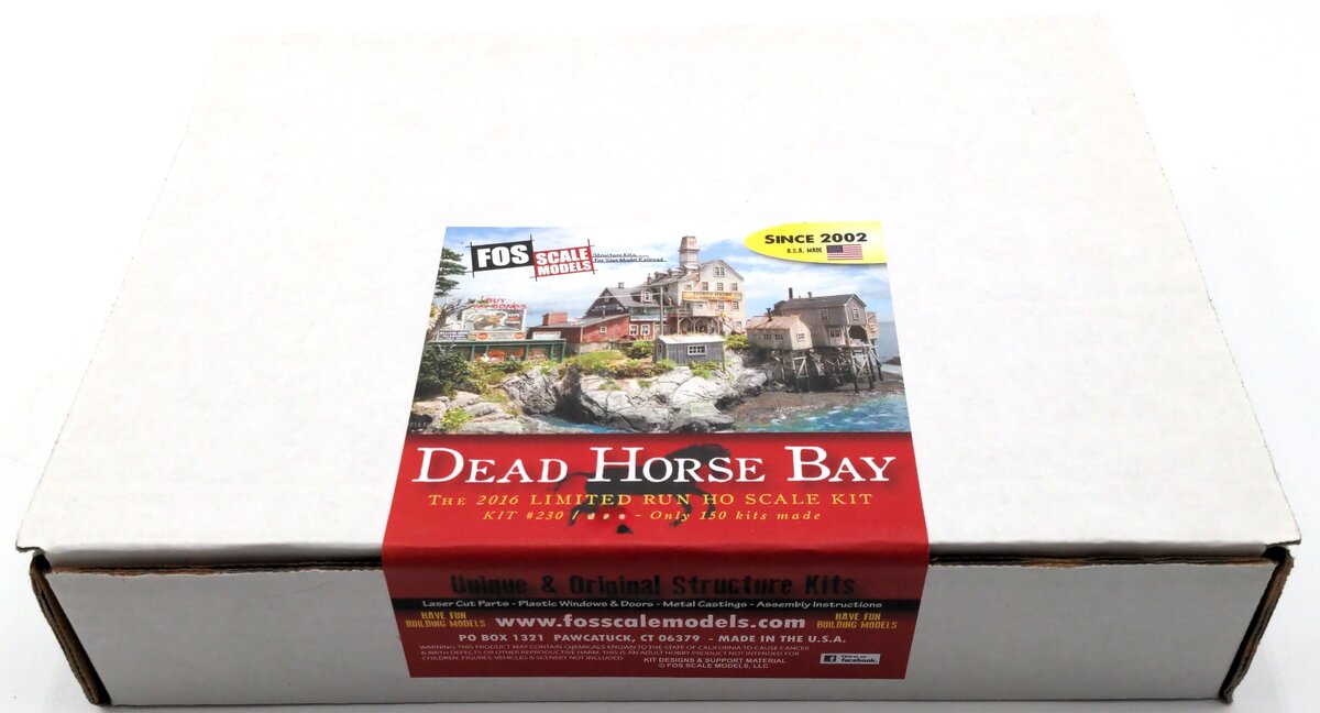 FOS Scale Models 230 HO Dead Horse Bay Kit Limited Run