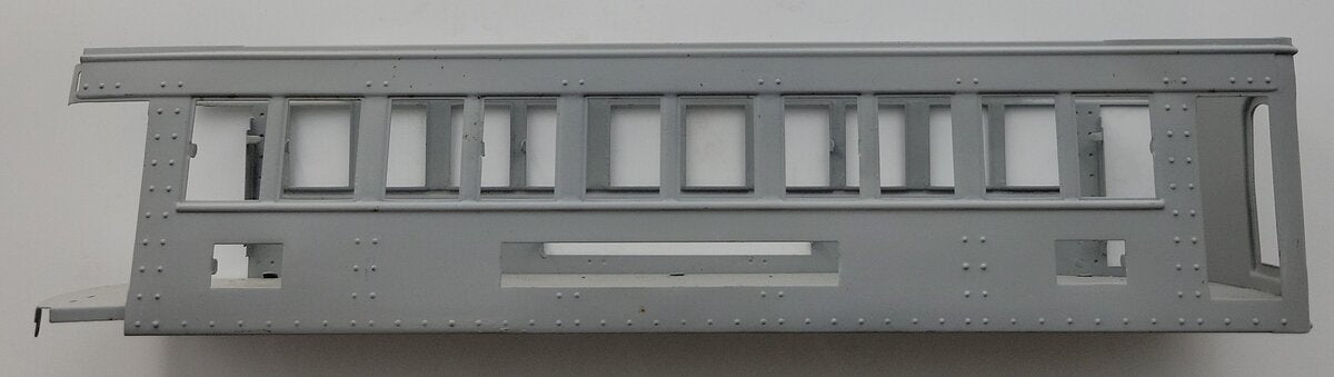 Lionel 338-38 Primed Standard Gauge Passenger Observation Car Shell