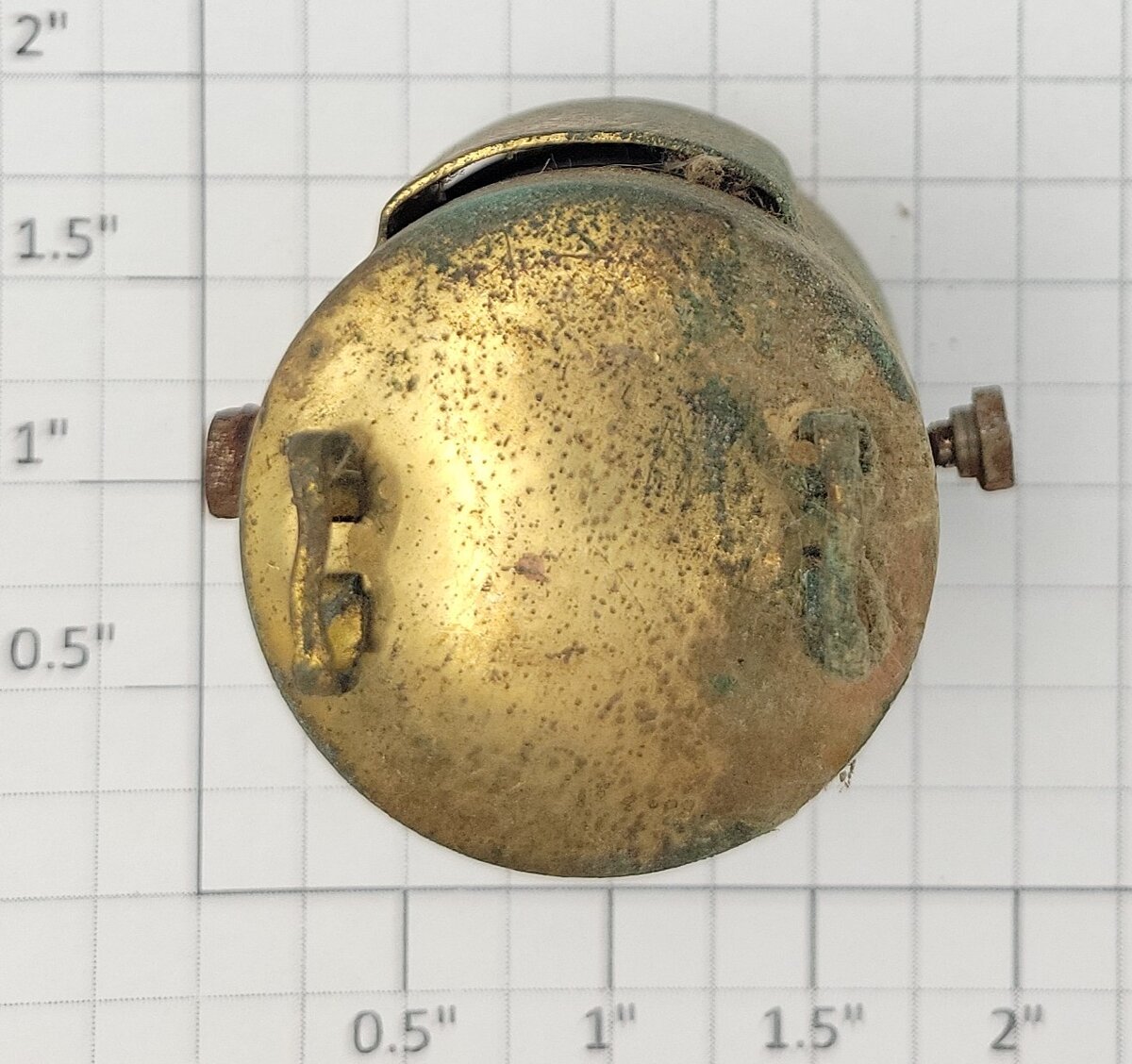 Lionel 520-6 Standard Gauge Prewar Brass Searchlight without Bulb and Wire