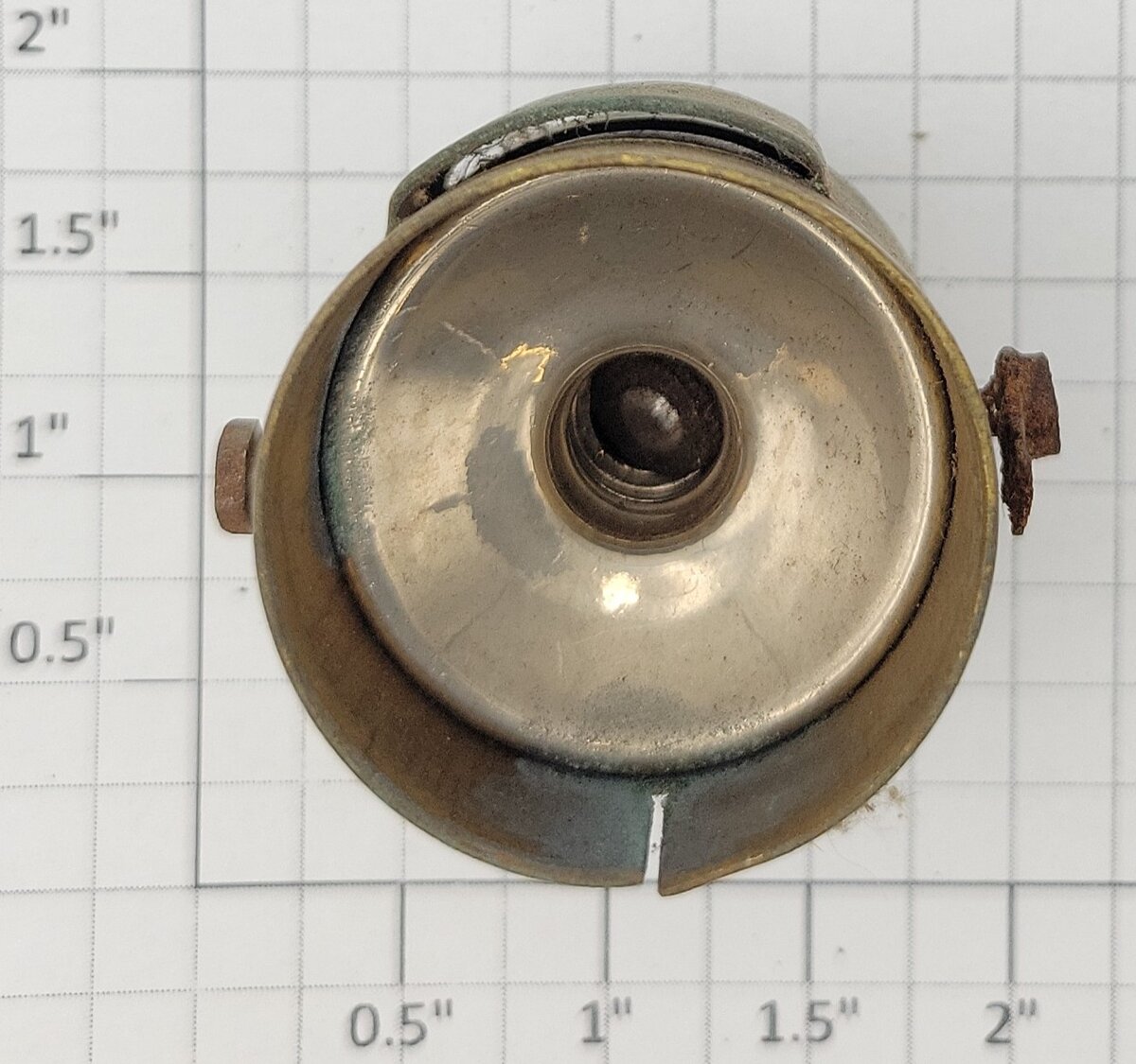Lionel 520-6 Standard Gauge Prewar Brass Searchlight without Bulb and Wire