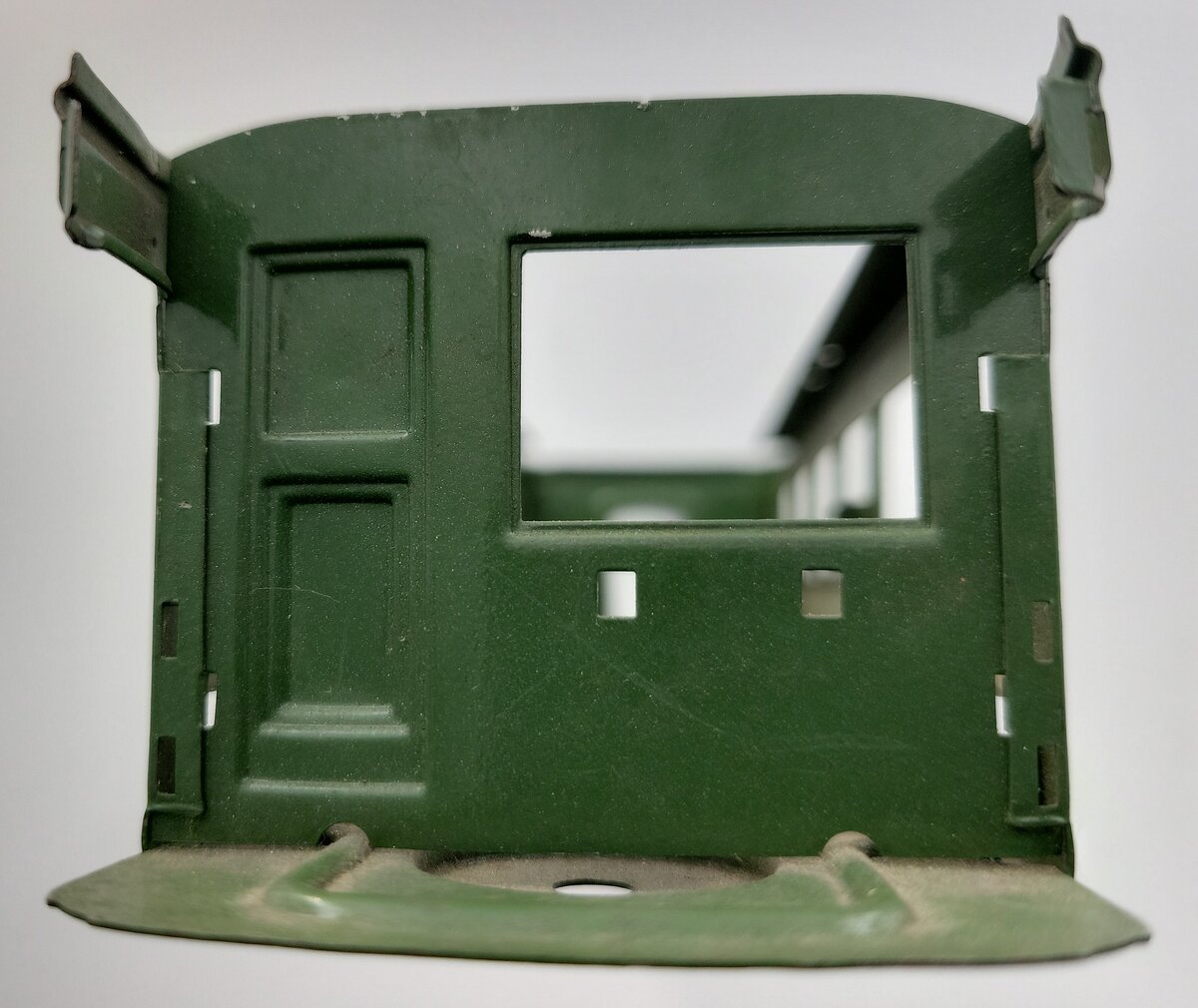 Lionel 614-2 O Gauge Green Tinplate Observation Car Body