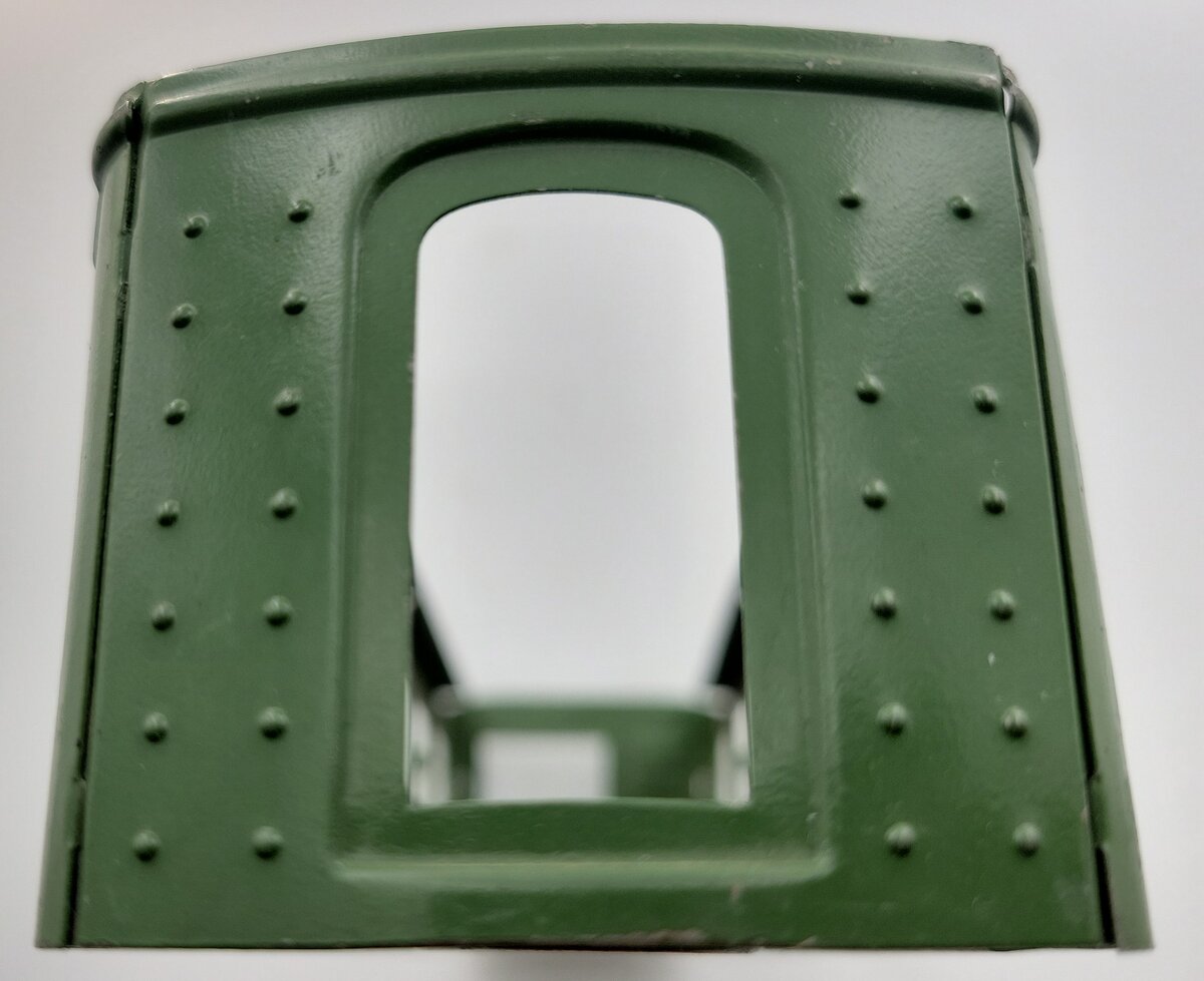 Lionel 614-2 O Gauge Green Tinplate Observation Car Body