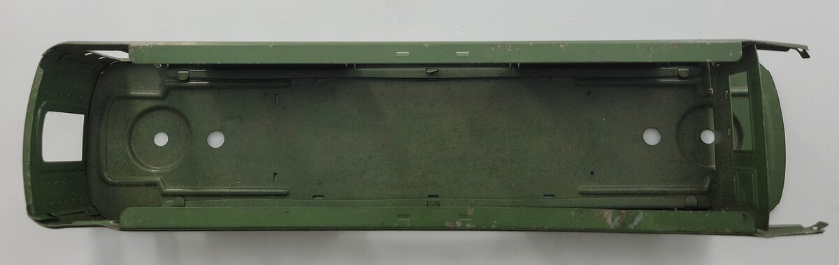 Lionel 614-2 O Gauge Green Tinplate Observation Car Body