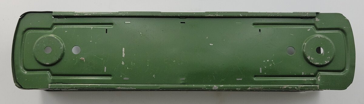 Lionel 614-2 O Gauge Green Tinplate Observation Car Body