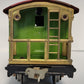 Lionel 517-101 Green and Orange Tinplate Cupola Caboose Shell with Trucks & Roof