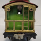 Lionel 517-101 Green and Orange Tinplate Cupola Caboose Shell with Trucks & Roof
