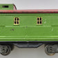 Lionel 517-101 Green and Orange Tinplate Cupola Caboose Shell with Trucks & Roof