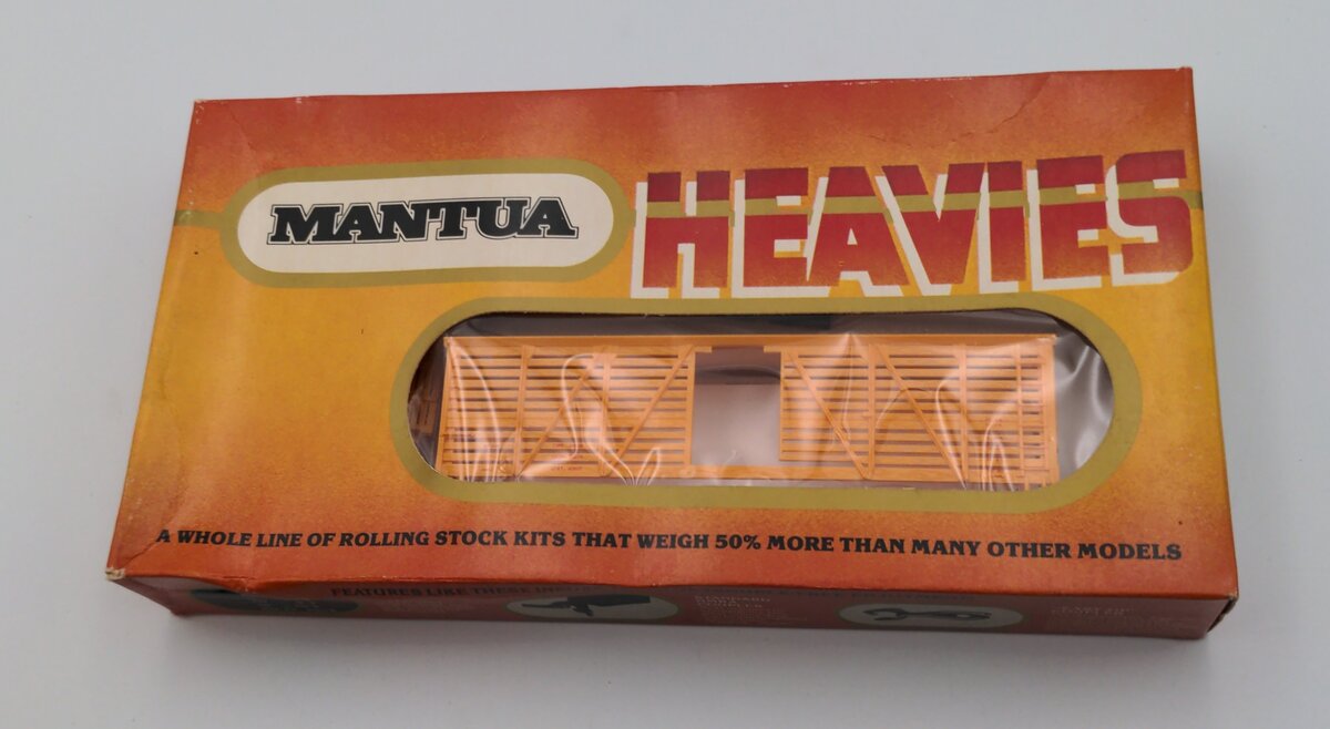 Mantua 735-03 HO Scale UP Wood Stock Car Kit