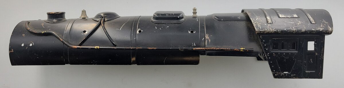 Lionel 1835E-20 Black Boiler and Cab Assembly with Black Trim