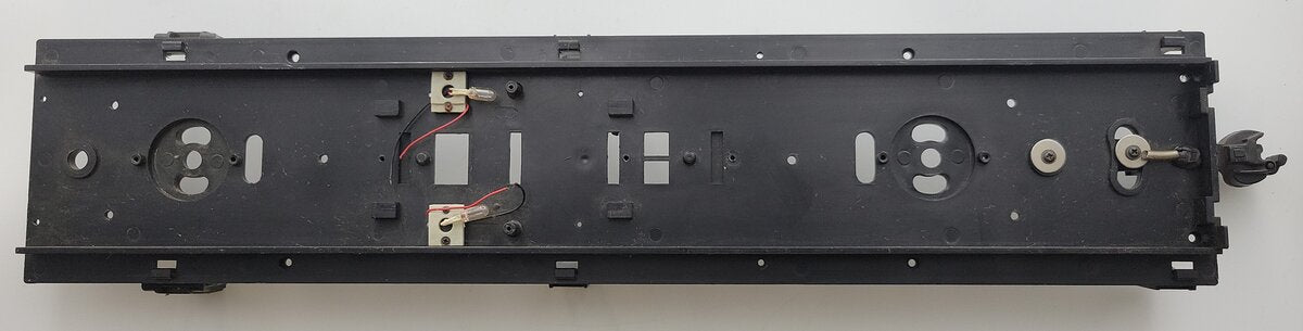 Acme 0210-25 G Scale Black Molded Plastic Bottom Frame