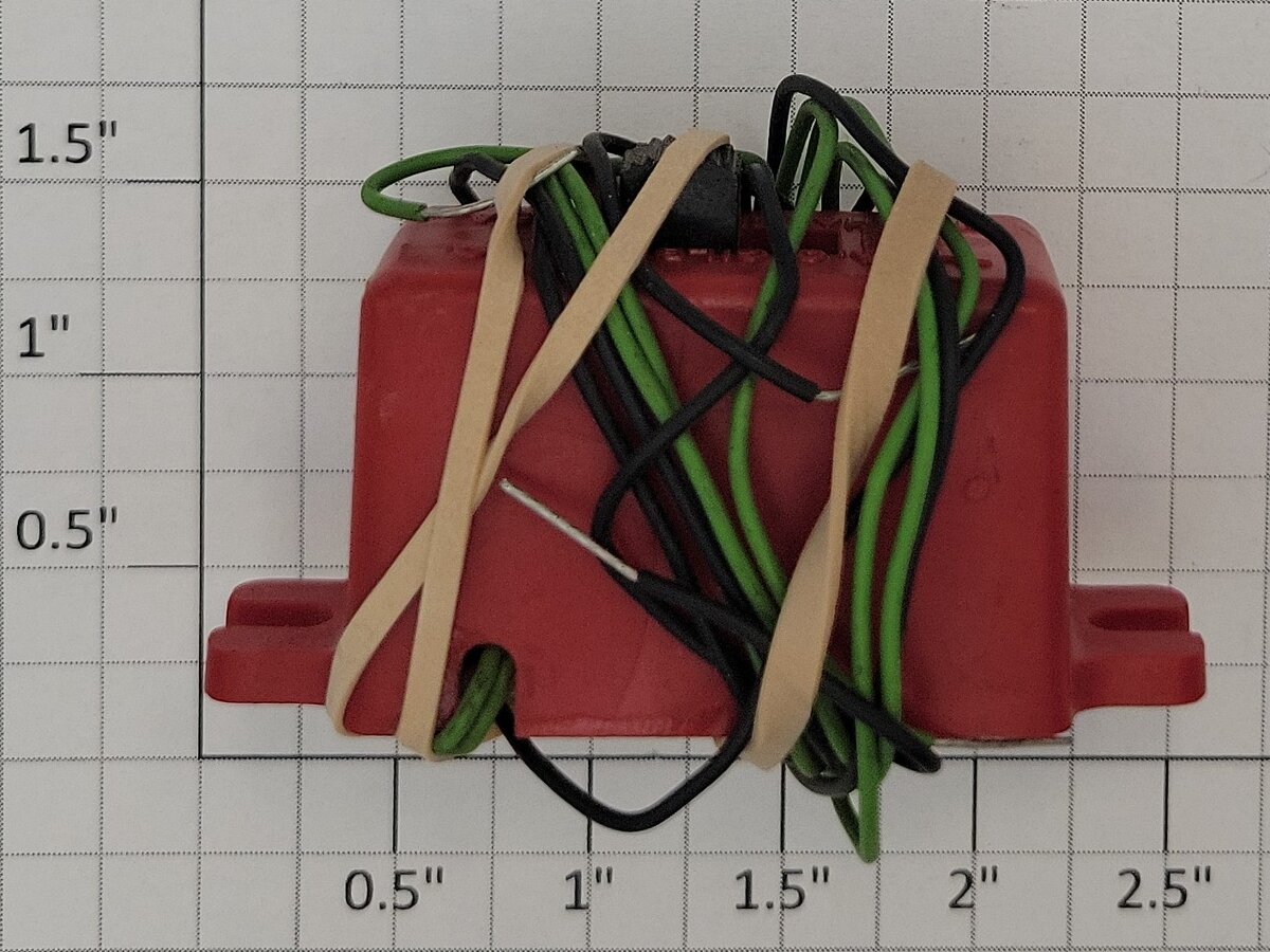 American Flyer 19257 Unboxed Autorama Slot Car Reversing Switch with Wiring