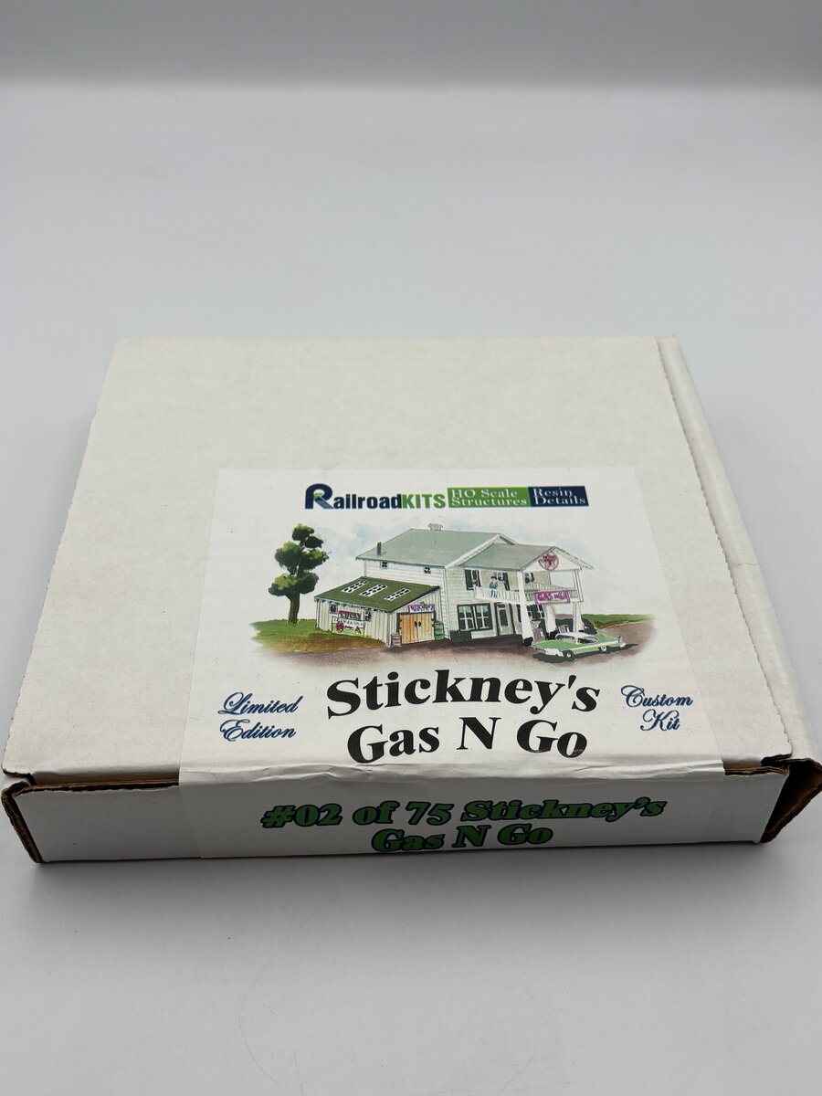 Railroad Kits 02 HO Stickney's Gas N Go Build Kit