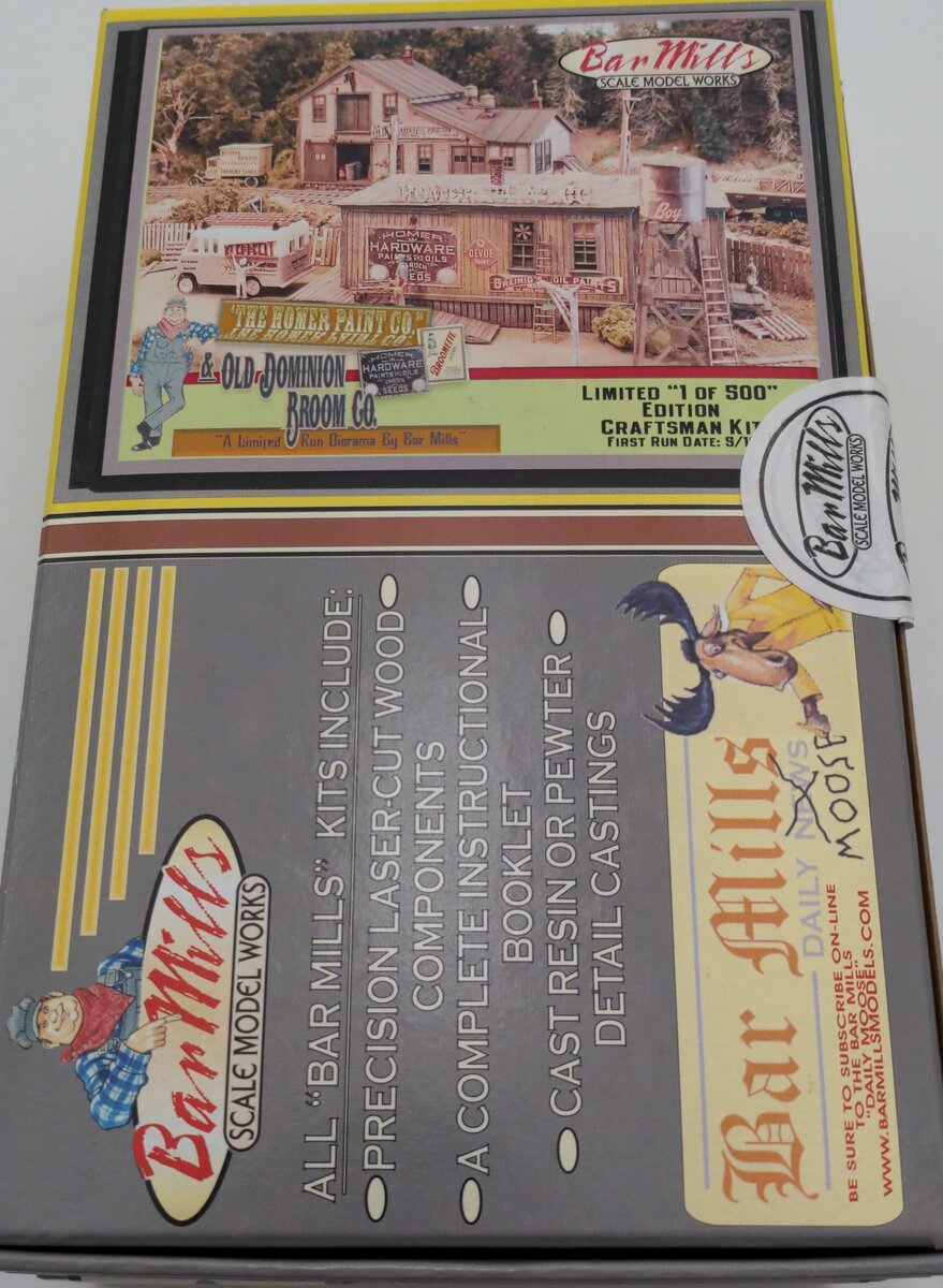 Bar Mills Ho "Home Hardware" & The "Old Dominion Broom Co." Building Kit