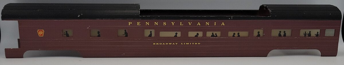 Williams WM-211 O Pennsylvania RR 'Broadway Limited' 80' Passenger Car Shell