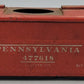 Lionel 2472-1  O Gauge Red Pennsylvania Caboose Frame & Shell w/o Cupola #477618