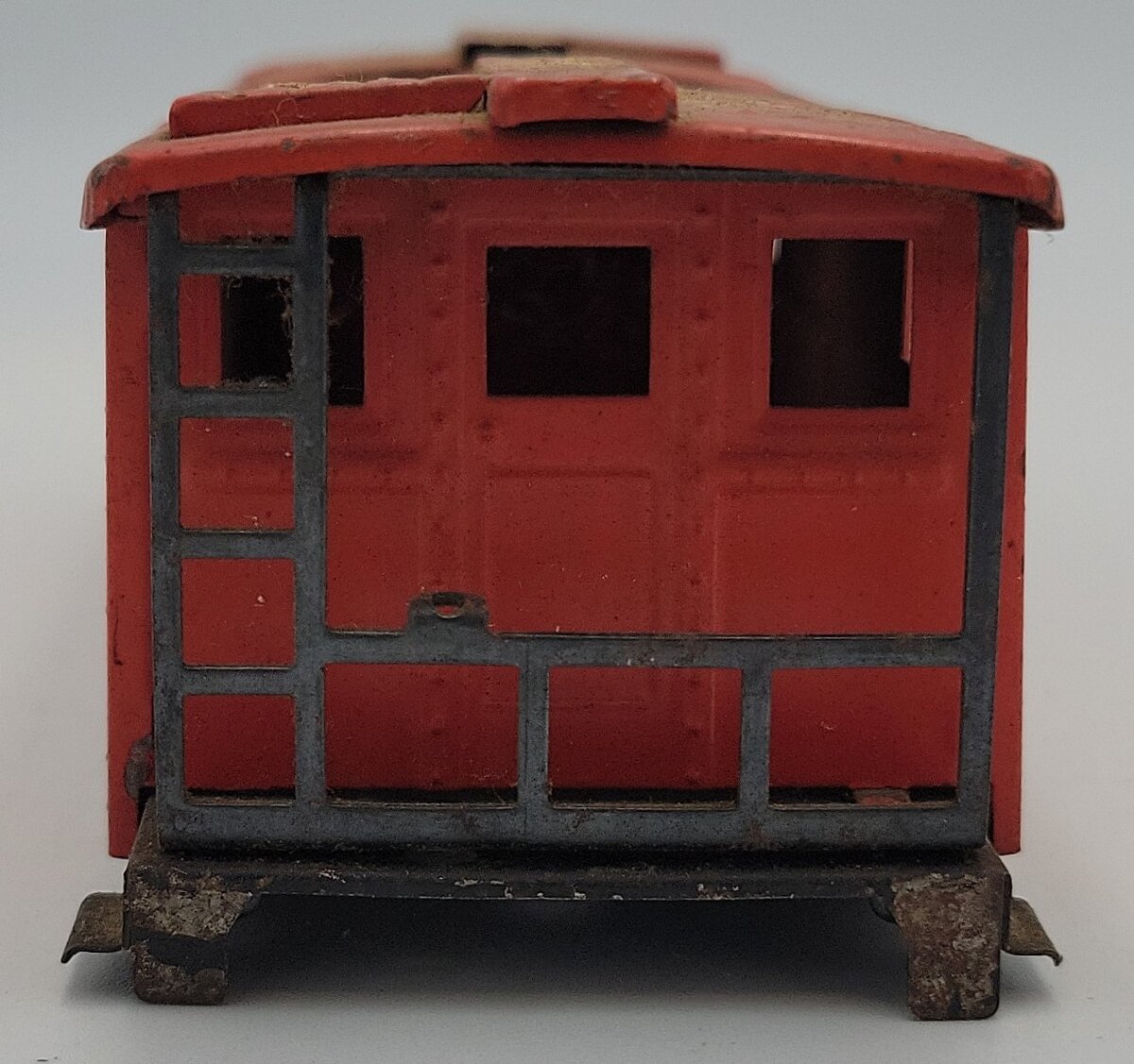 Lionel 2472-1  O Gauge Red Pennsylvania Caboose Frame & Shell w/o Cupola #477618