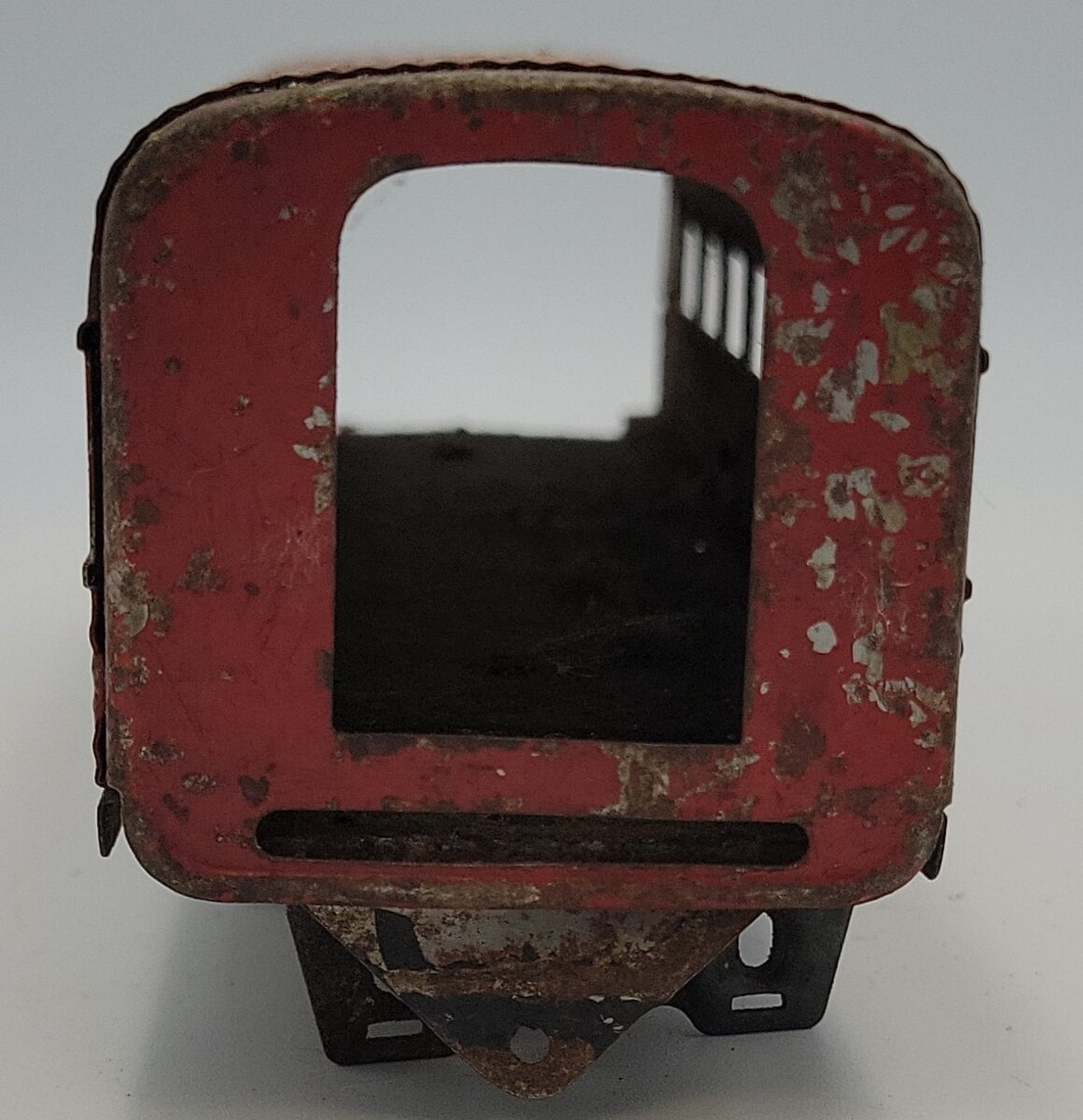 Lionel 1674-1 O Gauge Prewar Jr. Red Streamliner Passenger Car Frame & Shell