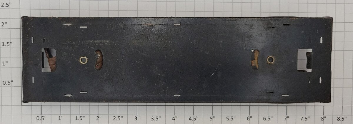 American Flyer 1682-2 S Scale Freight Car Frame w/ One Truck & One Truck Frame