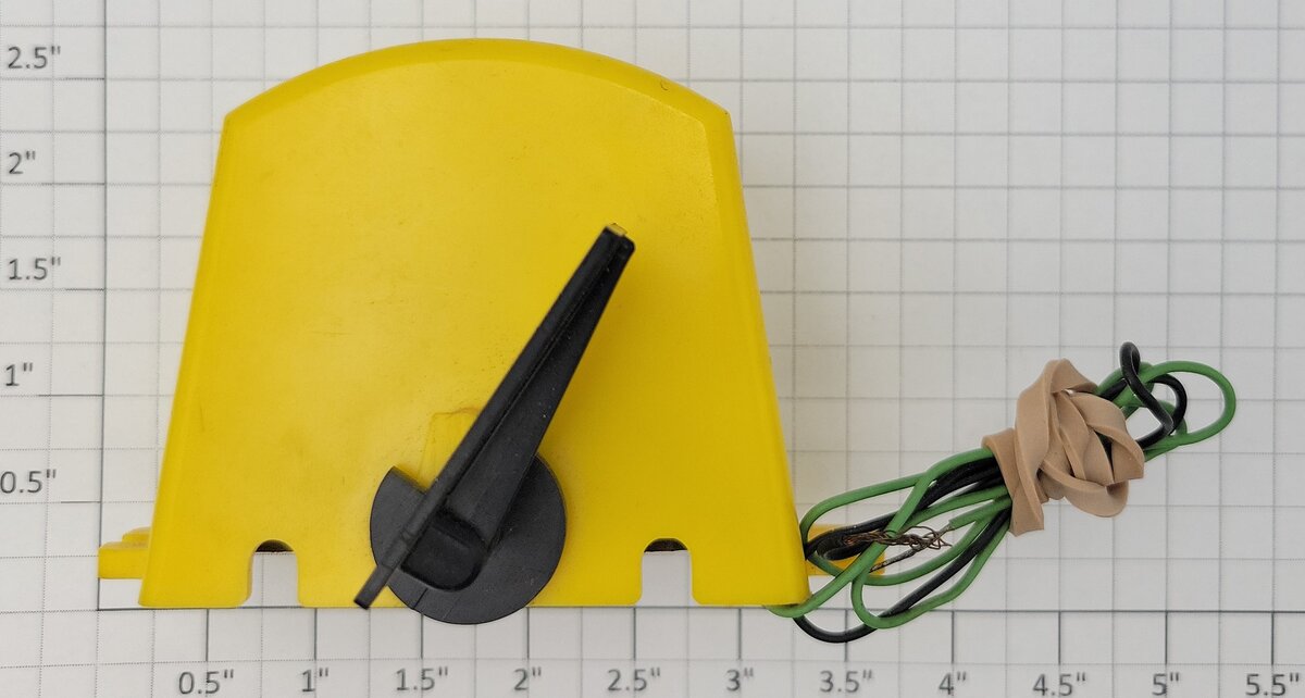 American Flyer 16B482 The A.C. Gilbert Yellow & Wired Auto-Rama Speed Controller
