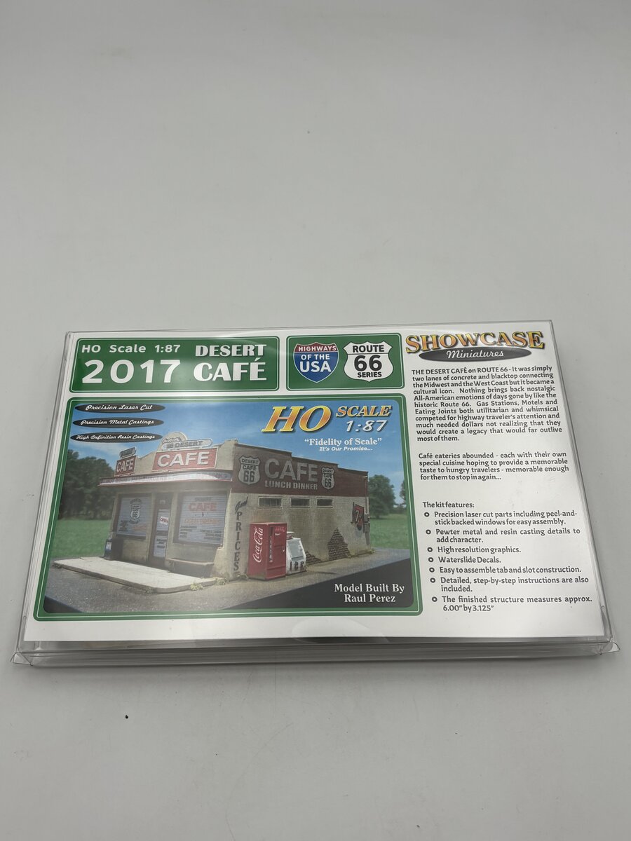 Showcase Miniatures 2017 HO Desert Cafe Build Kit