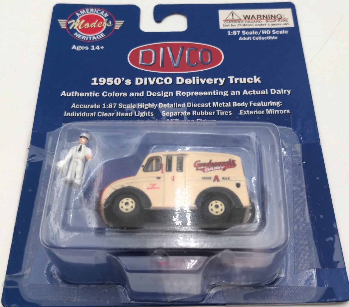 American Heritage Models AHM87-008 1:87 1950's Divco Delivery Truck Goodenough's