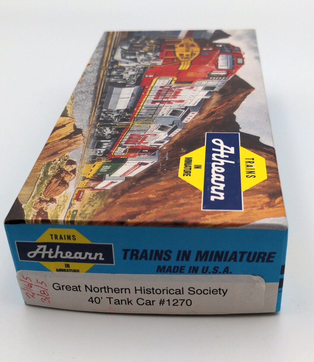 Athearn 1270 HO Scales GN Historical Society 40' Tank Car