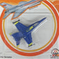 Zee Toys 29360 Dyna Flites Diecast Jet USAF F/A-18 Hornet Blue Angels