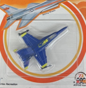 Zee Toys 29360 Dyna Flites Diecast Jet USAF F/A-18 Hornet Blue Angels
