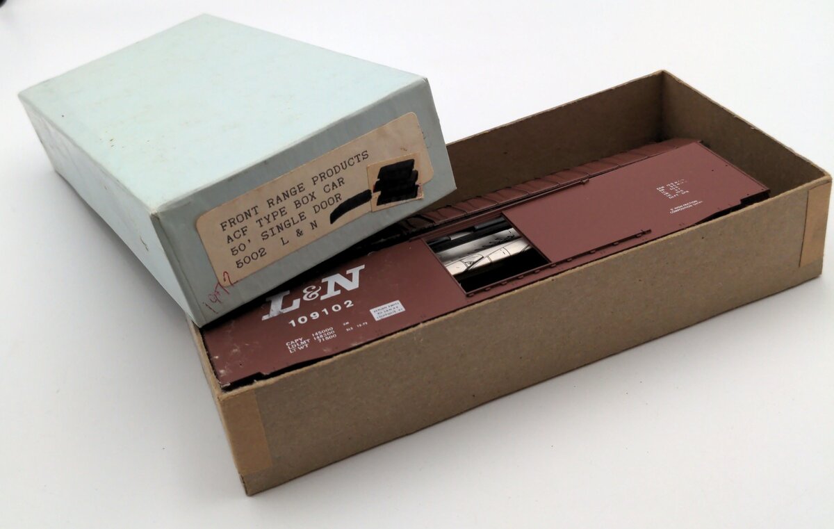 Front Range 5002 HO Scale ACF Box Car 50' Single Door L&N