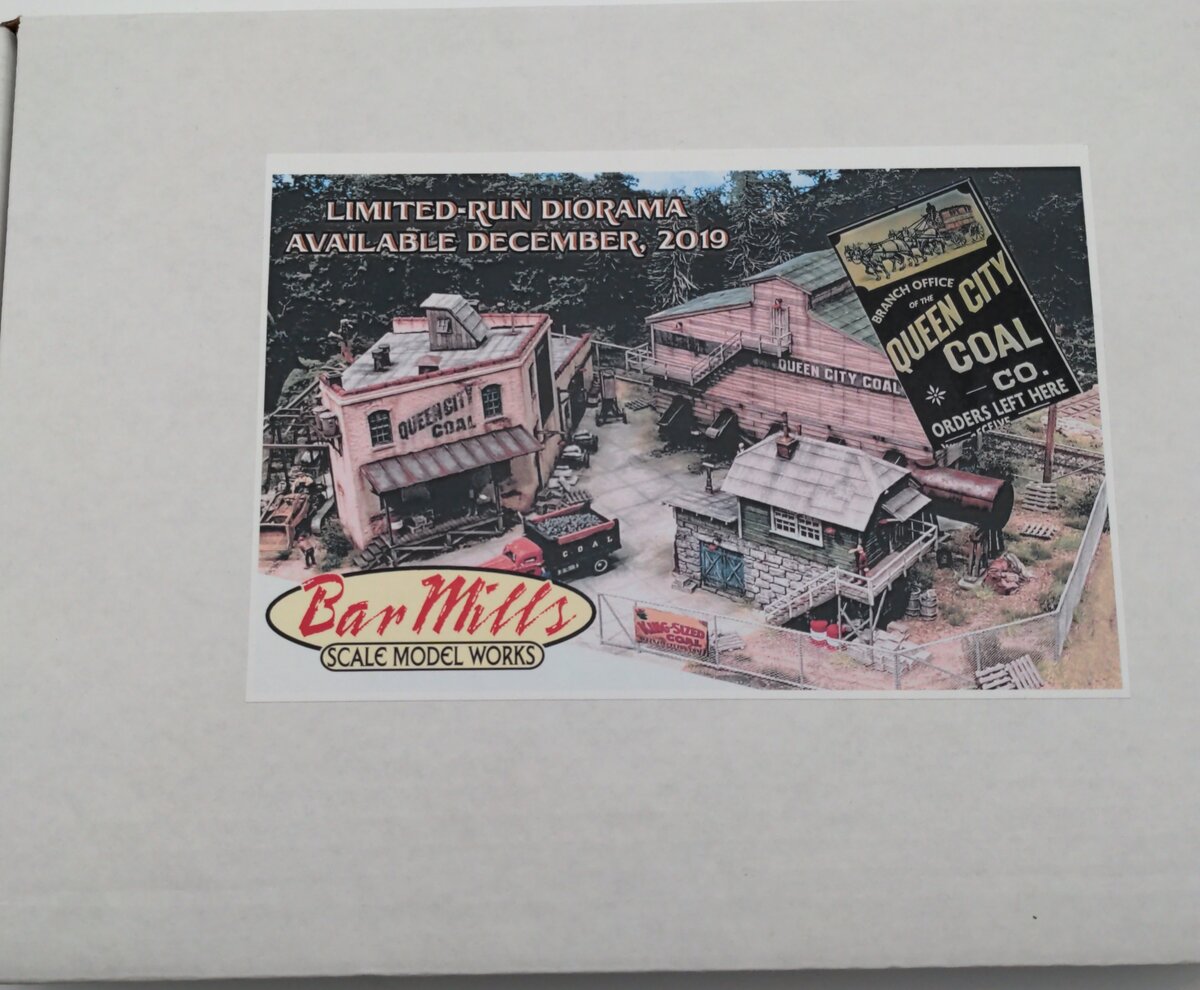 Bar Mills HO Queen City Coal Company Building Kit