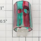American Flyer PA10038-L S Scale Red and Green Switch Lens with Holes