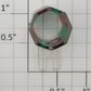 American Flyer PA10038-L S Scale Red and Green Switch Lens with Holes