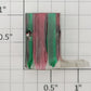 American Flyer PA10038-R S Scale Red & Green Switch Lens with Holes
