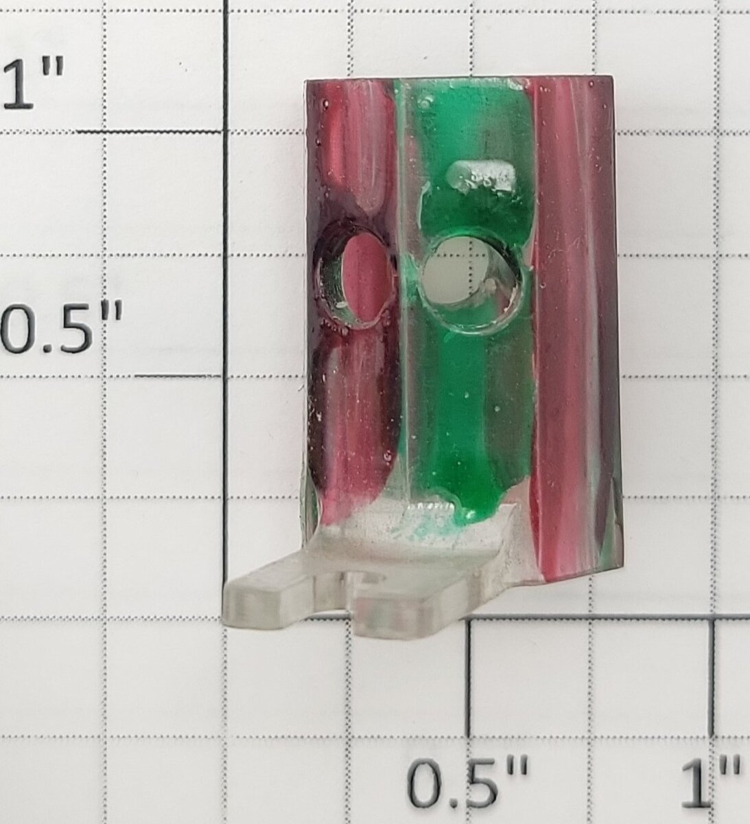 American Flyer PA10038-R S Scale Red & Green Switch Lens with Holes