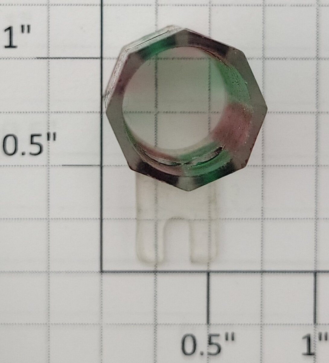 American Flyer PA10038-R S Scale Red & Green Switch Lens with Holes