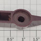 American Flyer PA12A375 Maroon Transformer Knob Without Set Screw