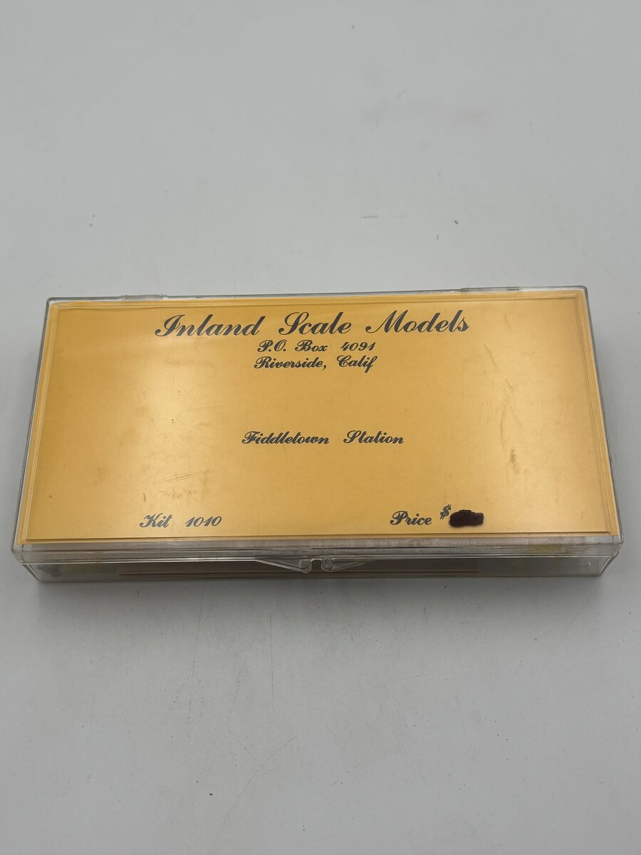 Inland Scale Models 1010 HO Fiddletown Station Build Kit