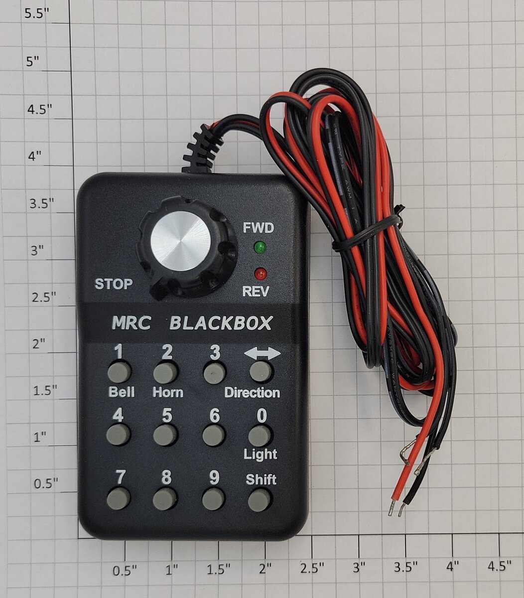 MRC 1050 HO Scale Black Box Locomotive Sound Controller