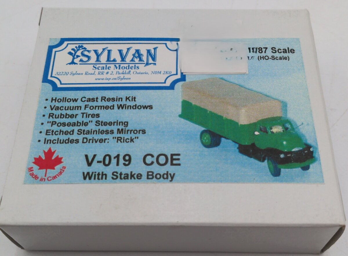 Sylvan Scale Models V-019 1:18 COE With Stake Body