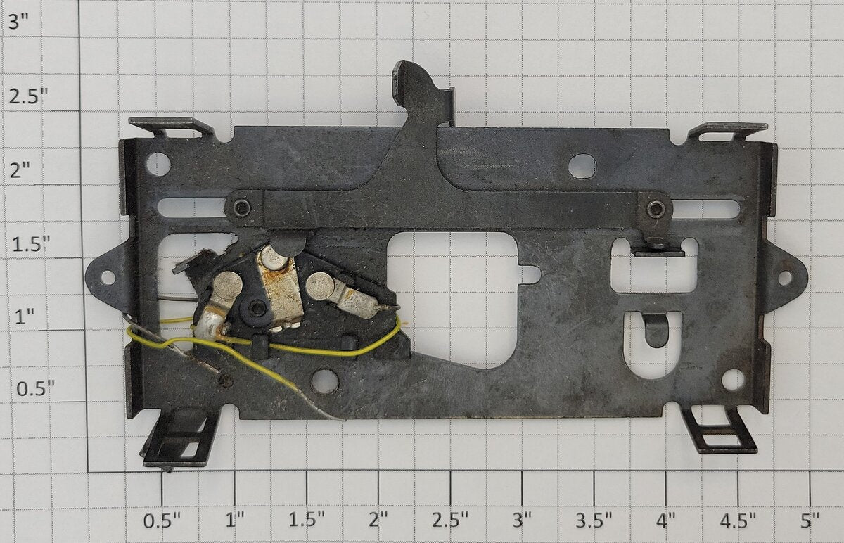Lionel 3360-55 Burro Crane Platform Frame Assembly without Springs