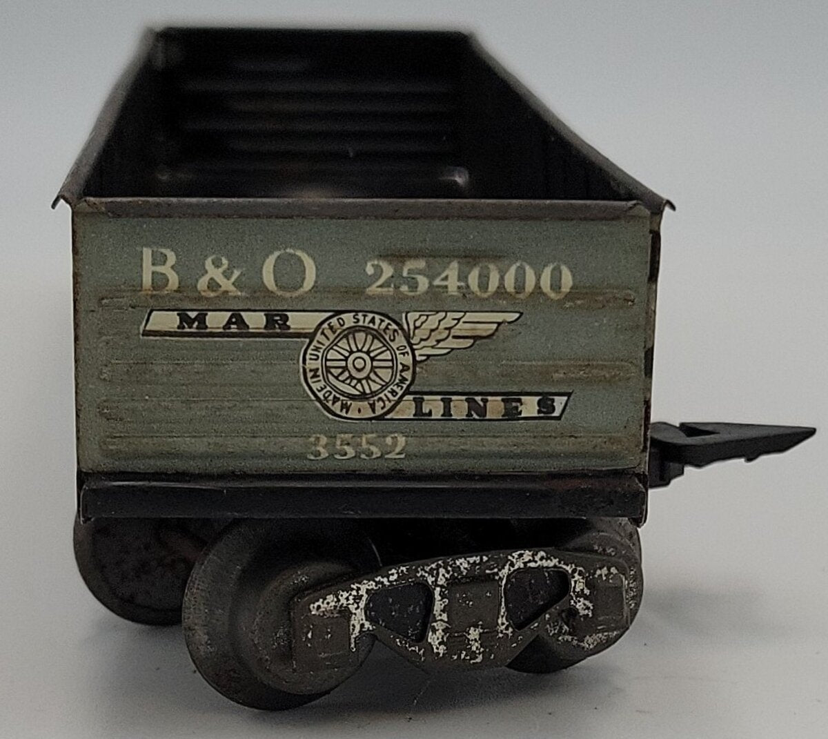 Marx 254000 Tinplate B & O Gondola with Plastic Couplers