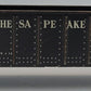 Marx 44572-1 Tinplate C & O Gondola with Metal Couplers
